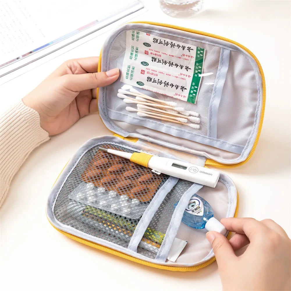 Portable First Aid Kit Essential for Business Trips (EMPTY!)