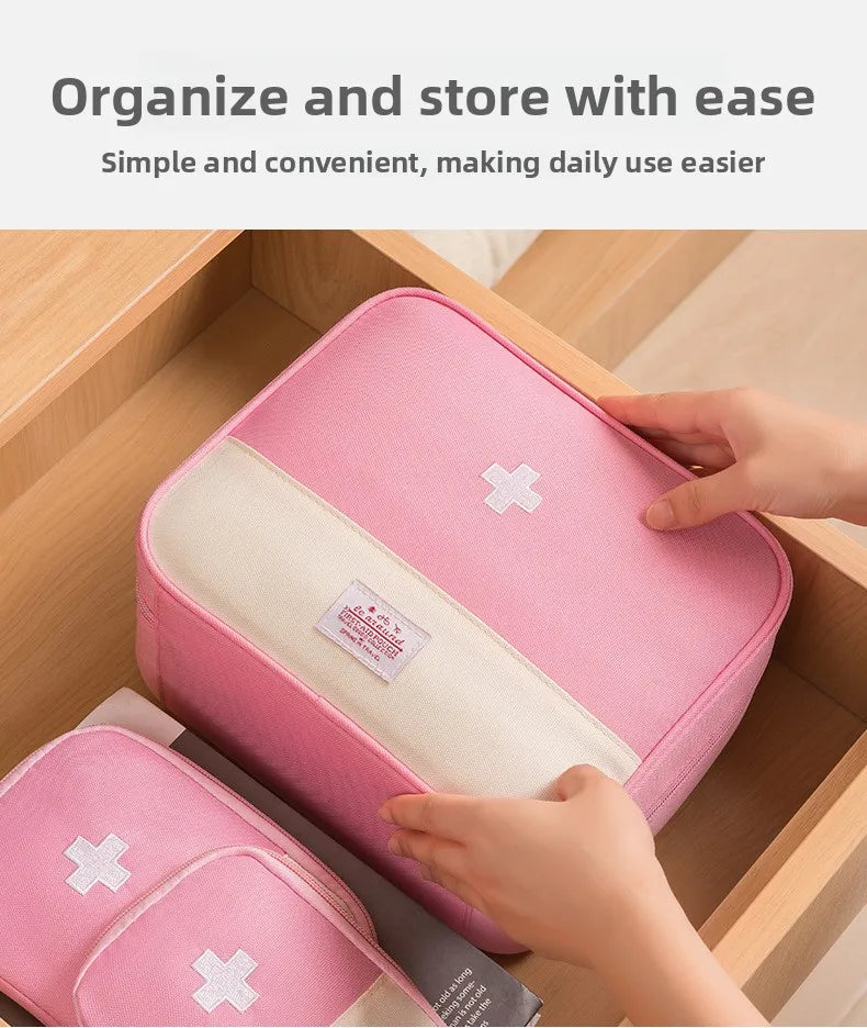 Portable First Aid Kit Essential for Business Trips (EMPTY!)