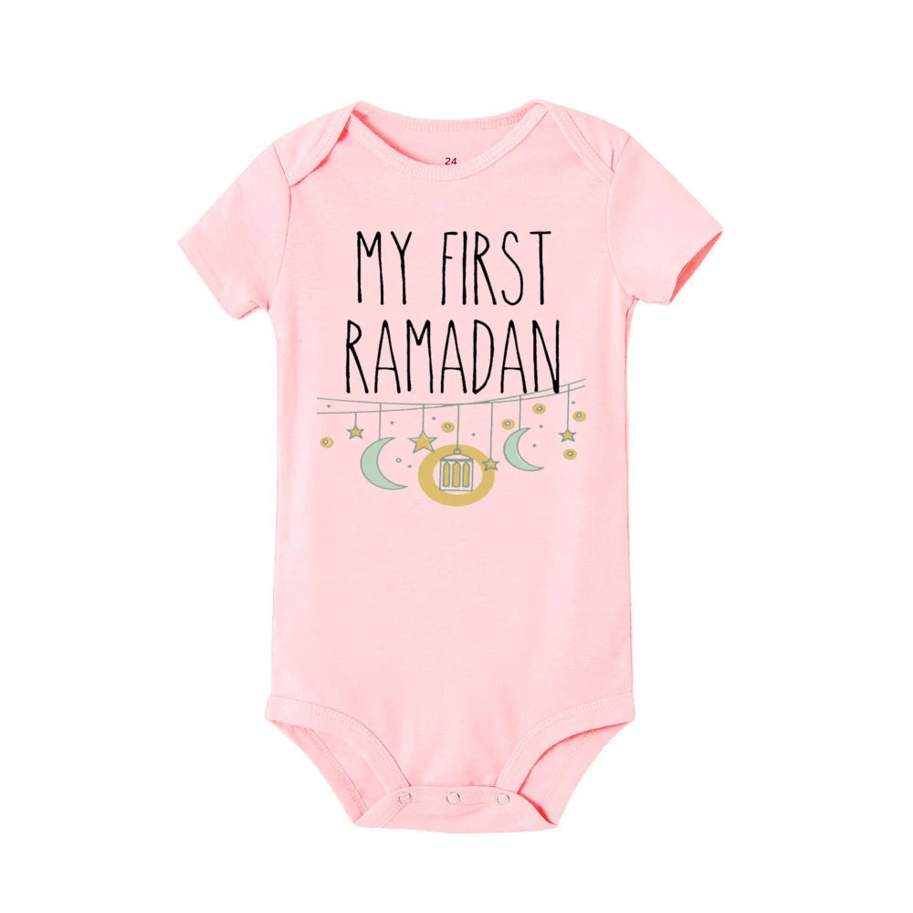 My First Eid Ramadan Baby Romper Jumpsuit