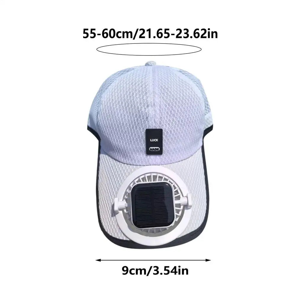 Men & Women Fan  rechargeable solar Fan