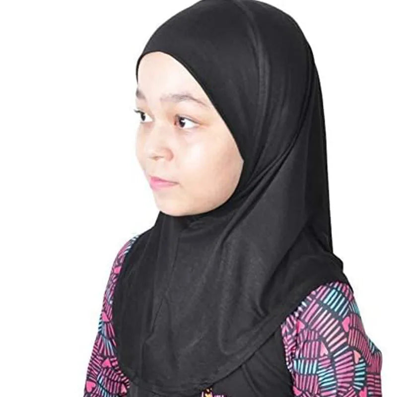 Girls Practical Hijab for 2 to 6 years old