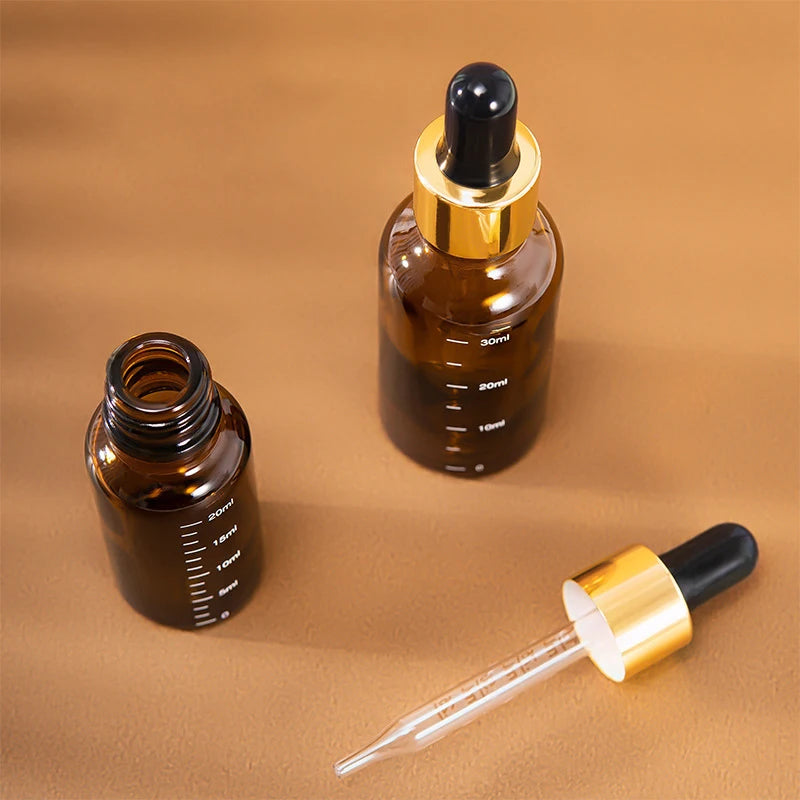 Refillable Bottles Travel 5ml-100ml Dropper Bottles