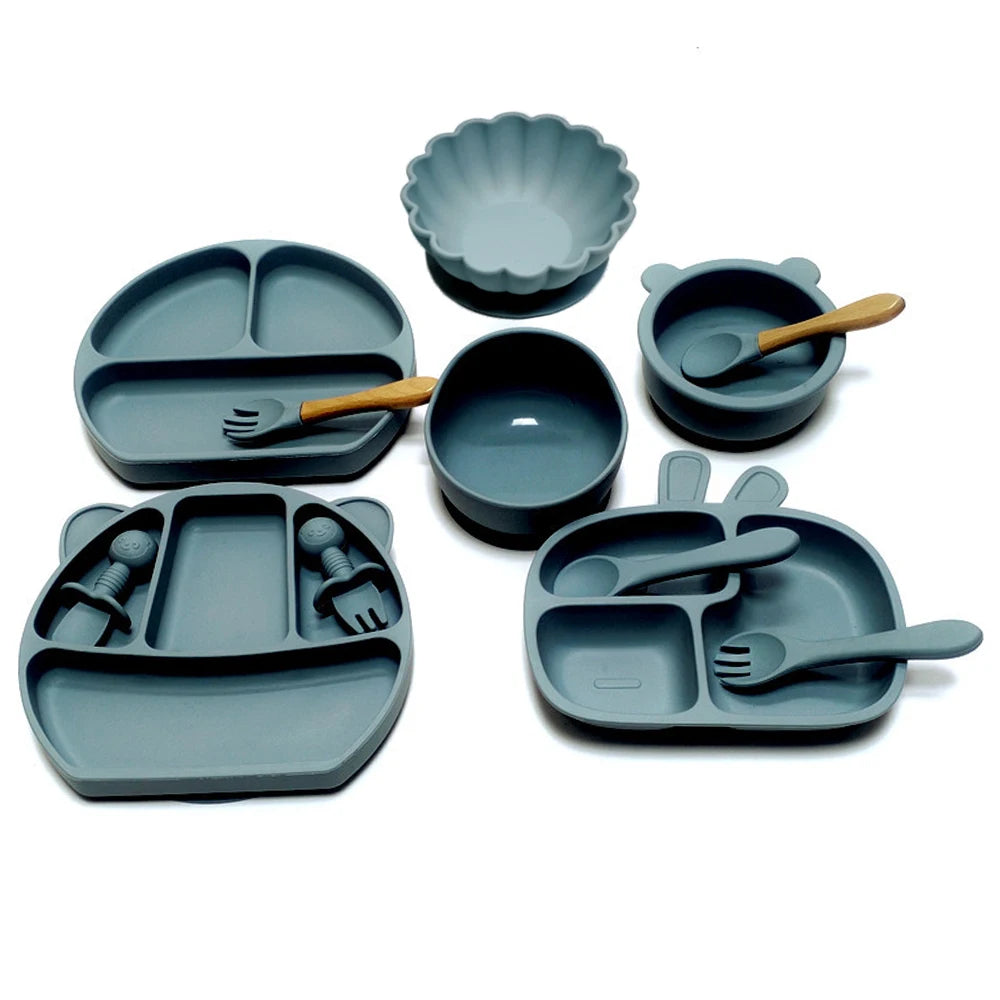 Baby all-in-one children's tableware dinner set
