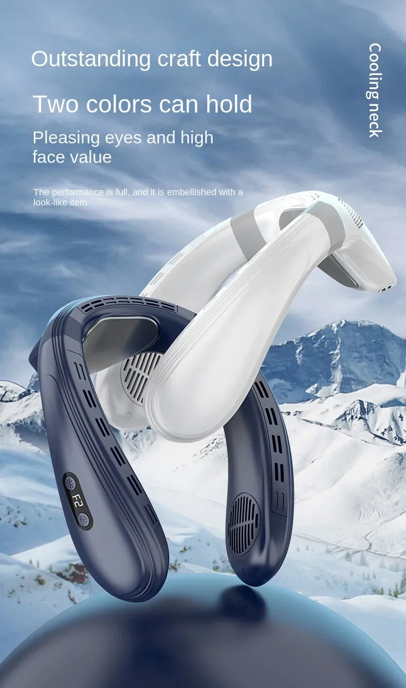 Powerful  Rechargeable Cooling  Neck Air Conditioner