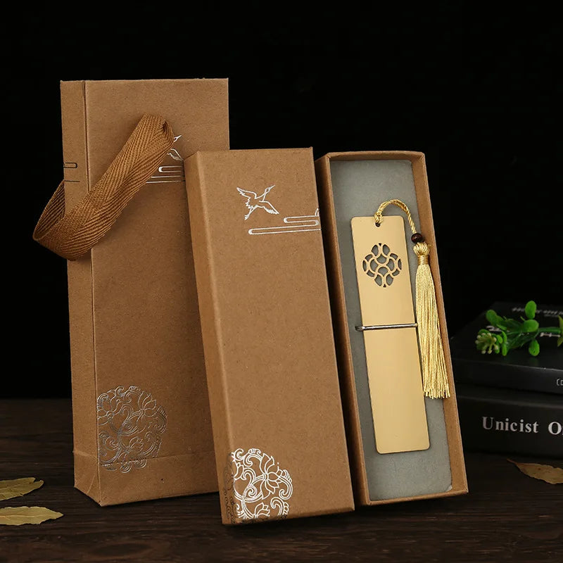 Metal Brass Engraved Classical Gifts Tassel Design