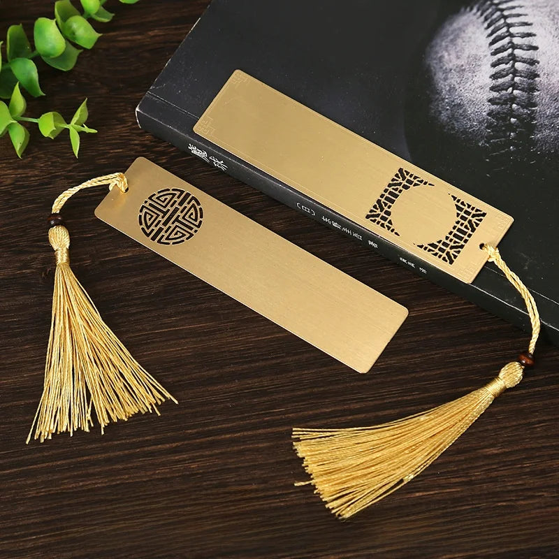 Metal Brass Engraved Classical Gifts Tassel Design