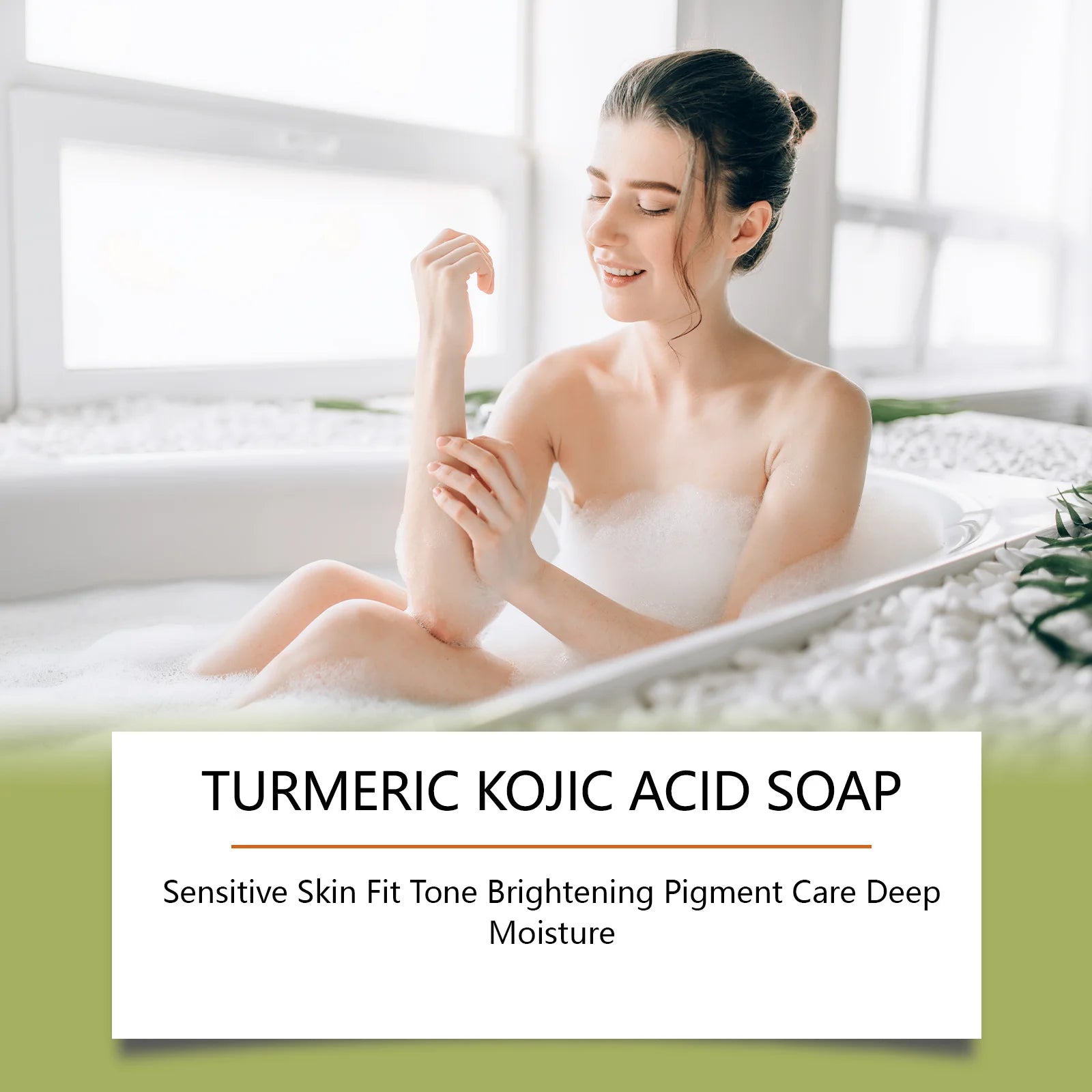 OceAura Turmeric Kojic Acid Soap Deep Cleansing and Exfoliating. Hajj