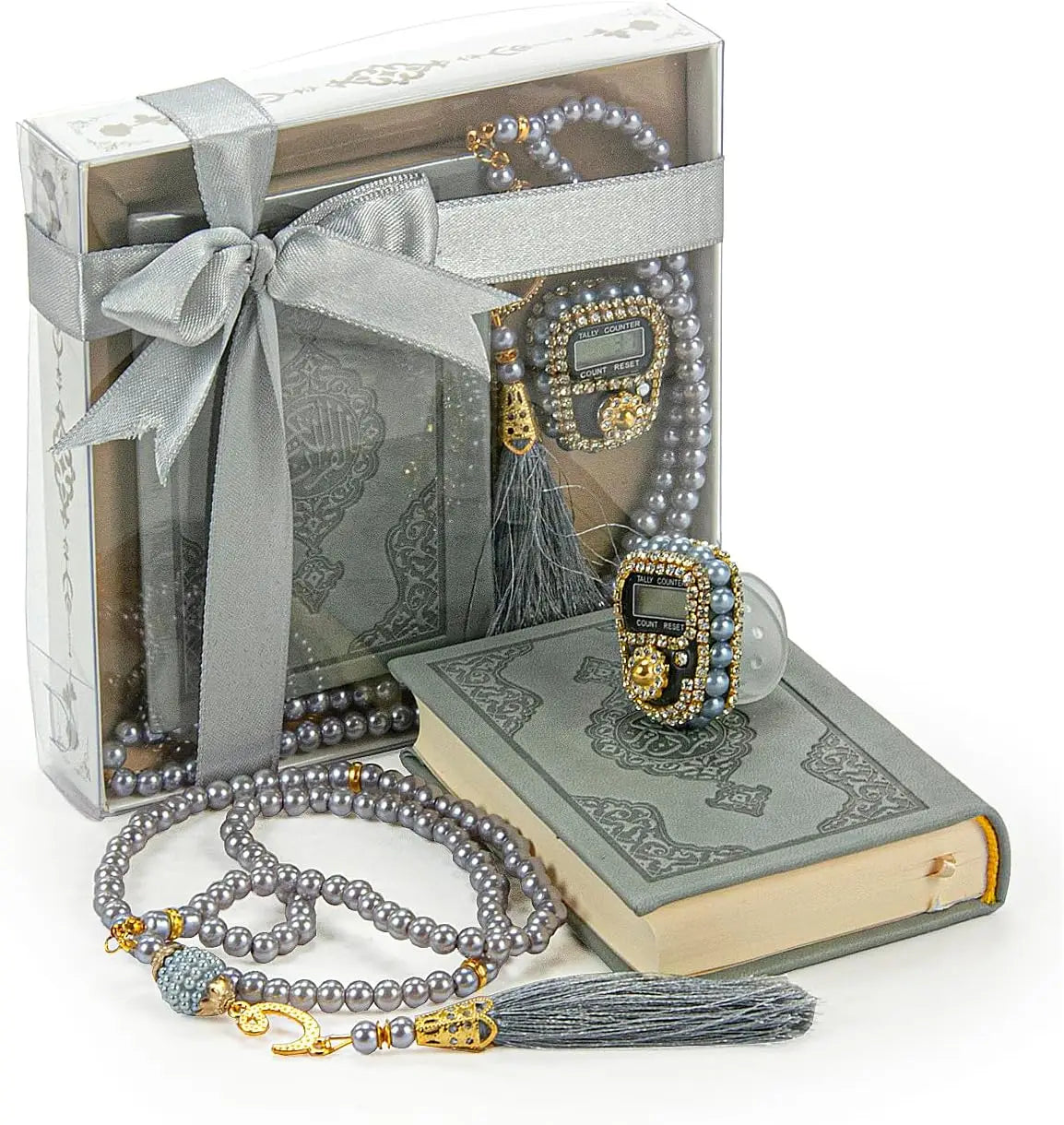 Digital Tasbeeh with Quran & Finger Counter gift.