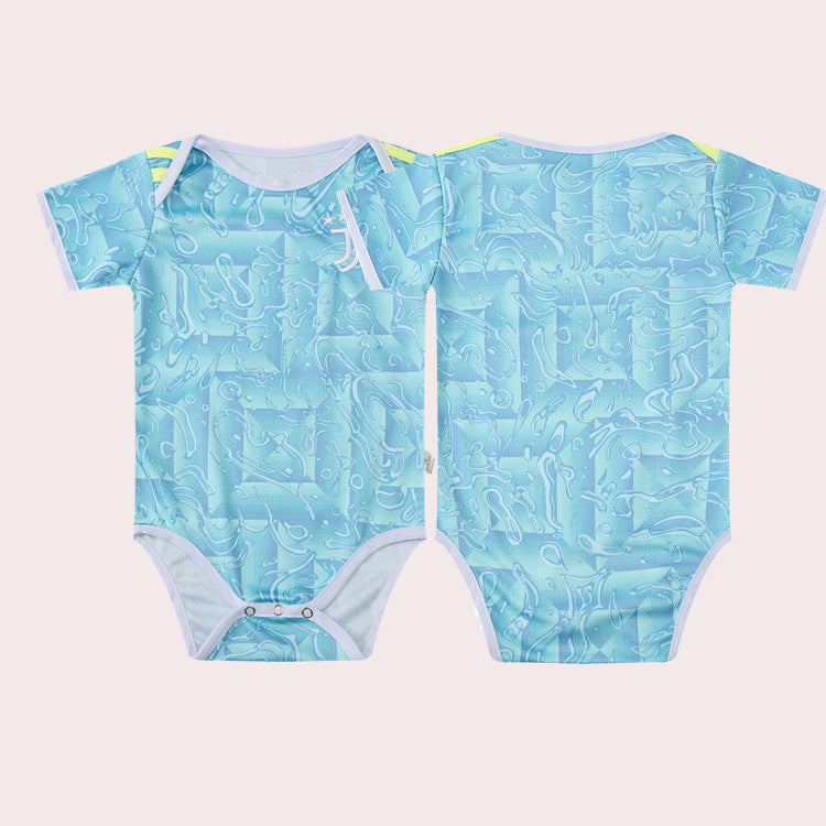 Miami Pink Baby Football Onesie