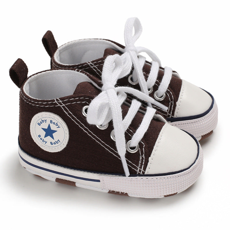 Soft Sole Canvas Baby Shoes for Toddlers
