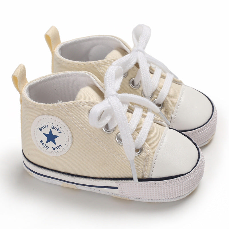 Soft Sole Canvas Baby Shoes for Toddlers