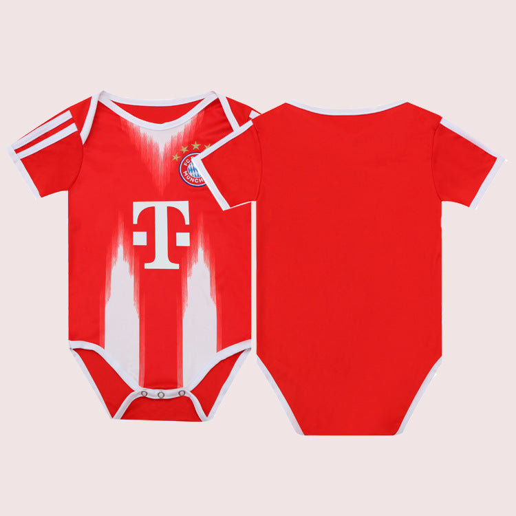 Miami Pink Baby Football Onesie
